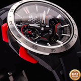 ECX7426-BK38  Apex Circuit Pro – Sporty Analog-Digital Chronograph Watch