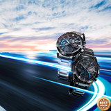 EF-SX96 Solar Edge Chrono X – Premium Solar-Powered Stainless Steel Sports Watch