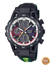 ECX7892-BG36  Velocity Green Carbon – Premium Motorsport Chronograph Watch