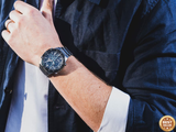 EFB-TSX93  Titan Velocity Steel X – Premium Tough Solar Chronograph Watch